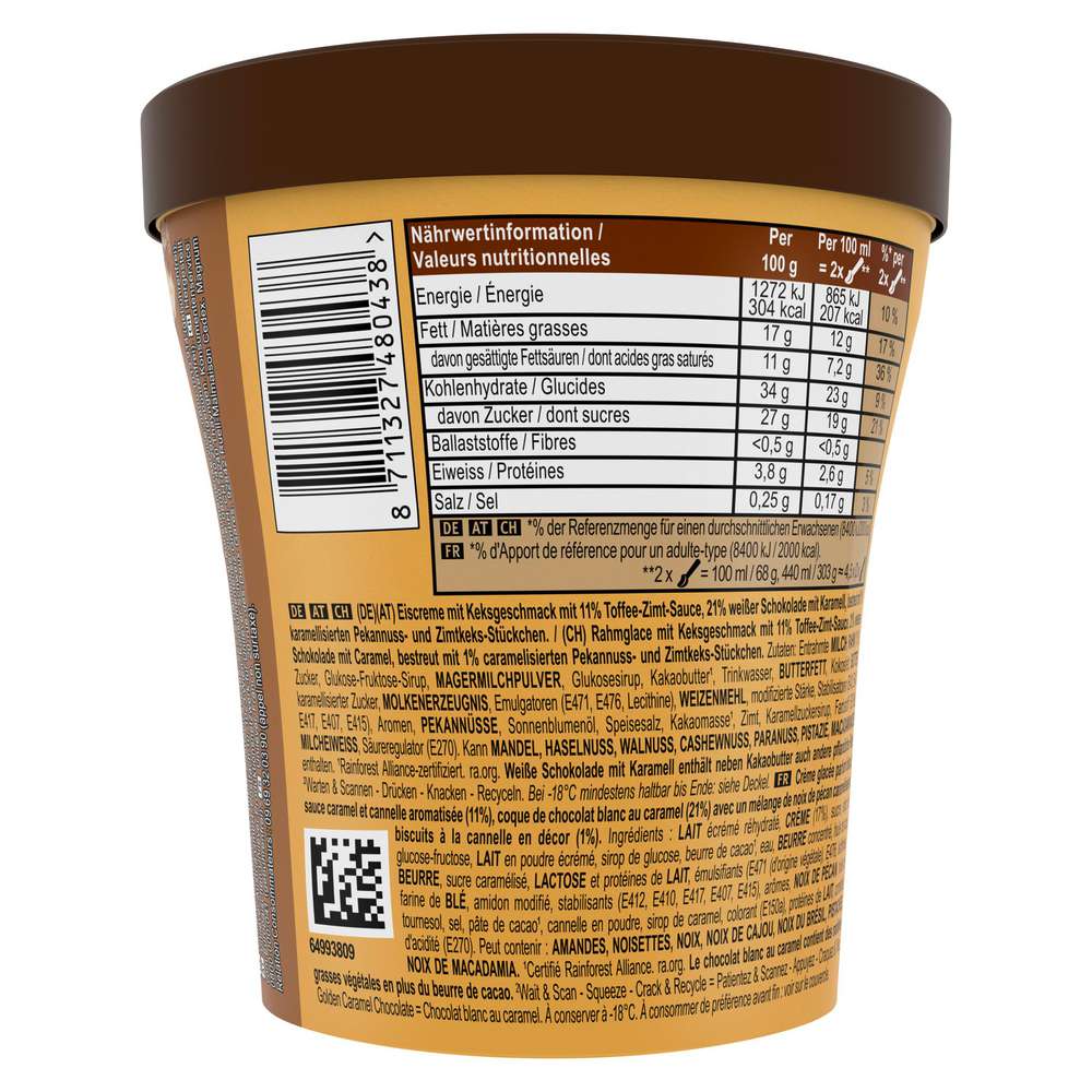 Produktabbildung Magnum Eis Double, Karamell/Schokolade