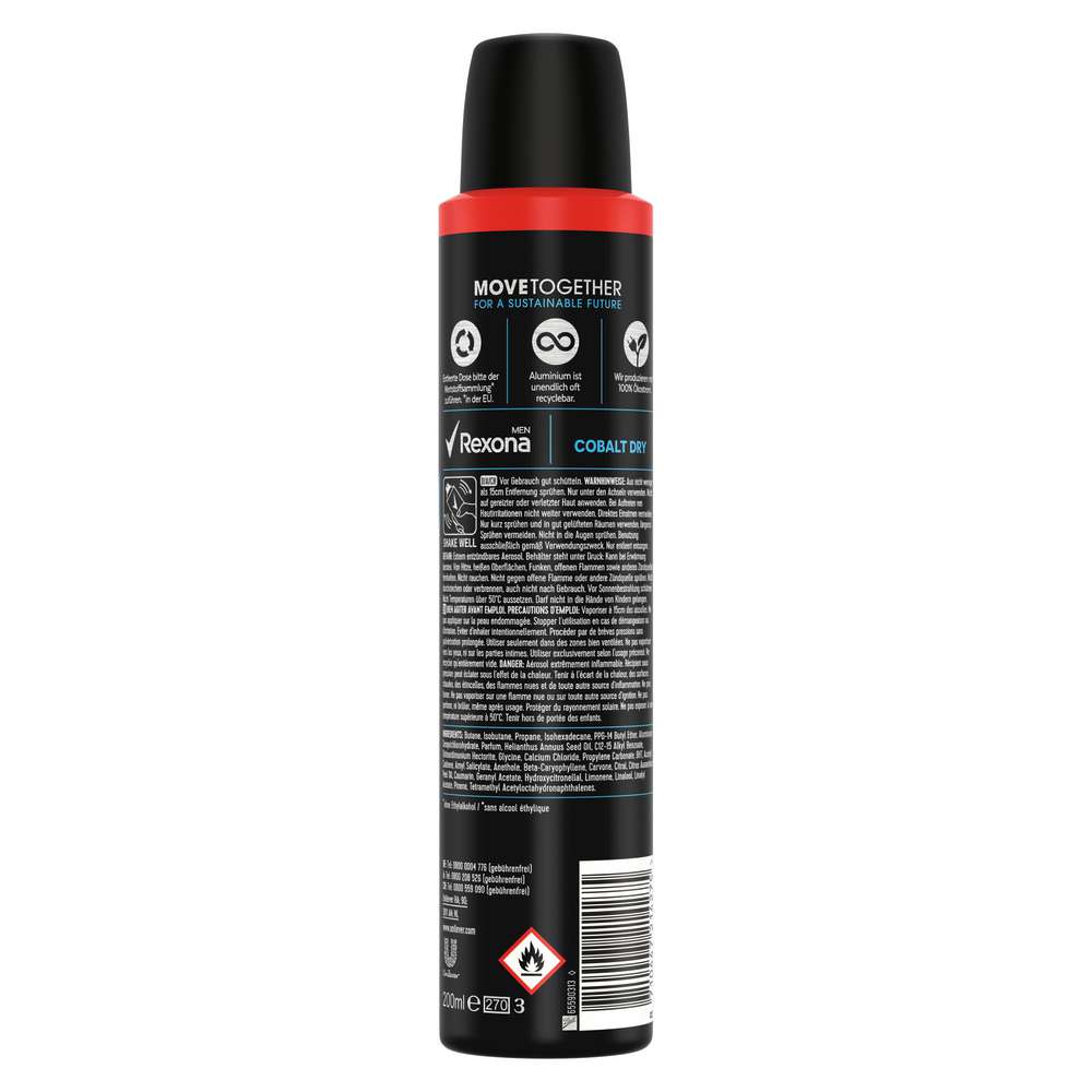 Produktabbildung Rexona Deo Spray Men Cobalt
