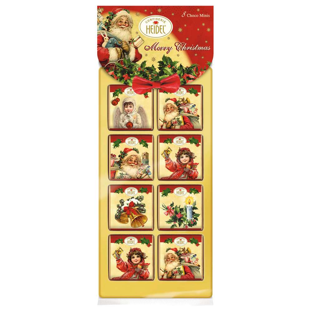 Produktabbildung Confiserie Heidel Schokotäfelchen Weihnachten