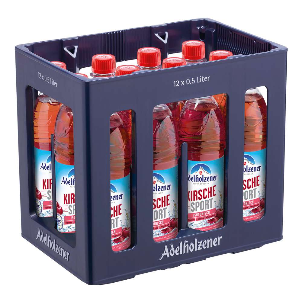 Produktabbildung Adelholzener Kirschschorle (12x 0,500 Liter)