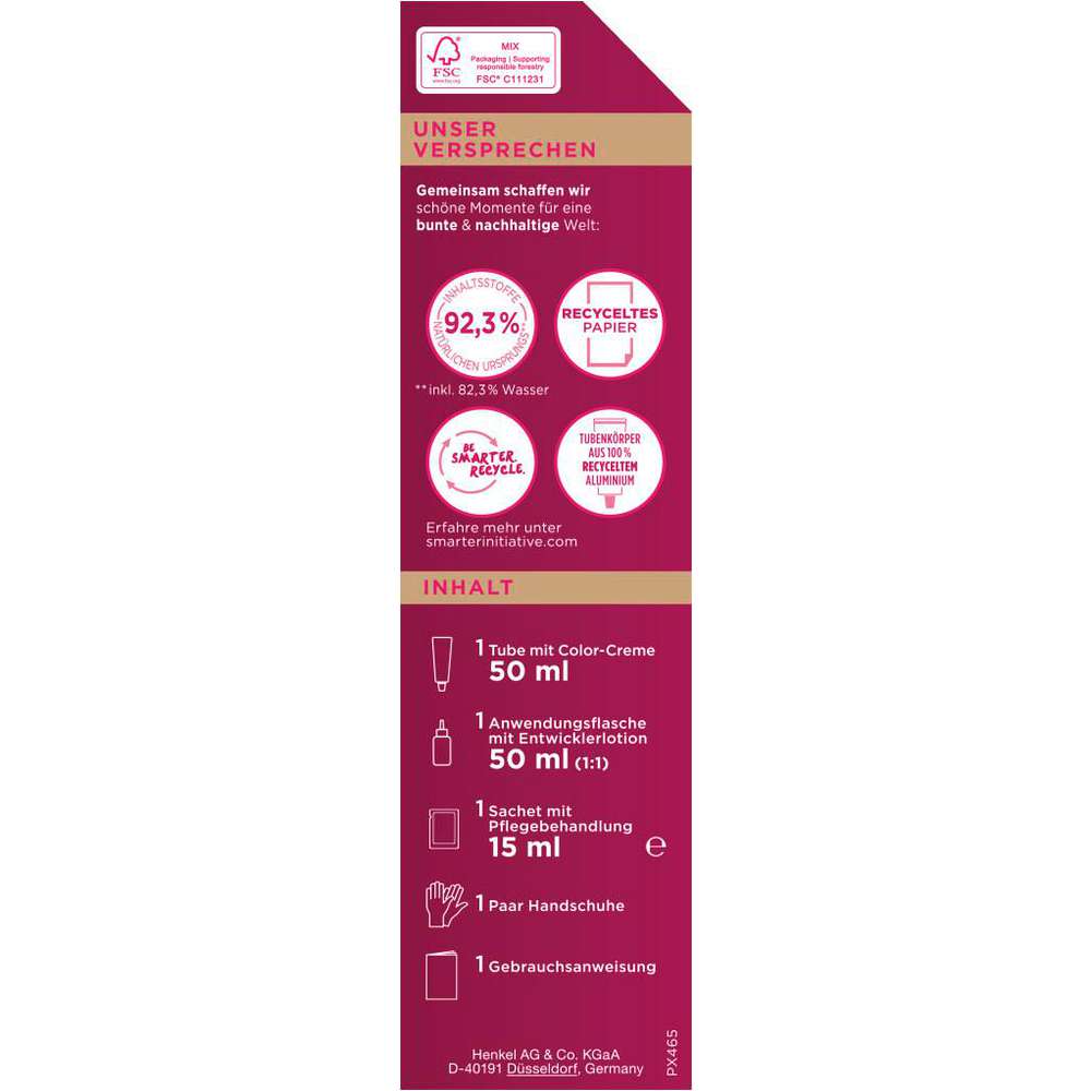 Produktabbildung Poly Palette Intensiv Creme Coloration, 4-65 Warmes Braun
