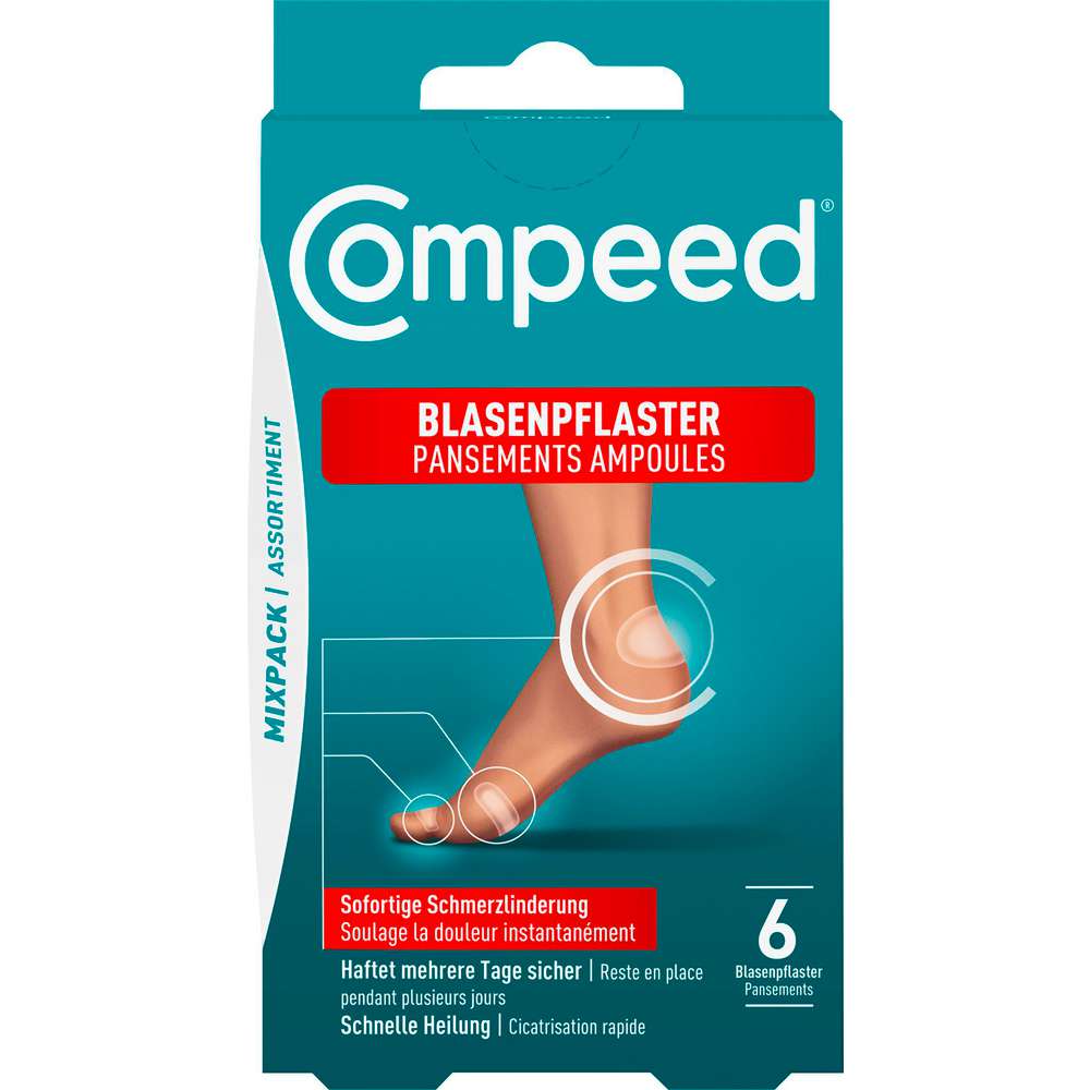Produktabbildung Compeed Blasenpflaster, Mixpack, 6 Stück