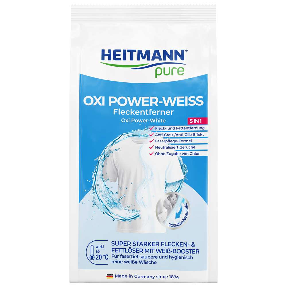 Produktabbildung Heitmann Fleckenentferner Pure Oxi Power Weiss