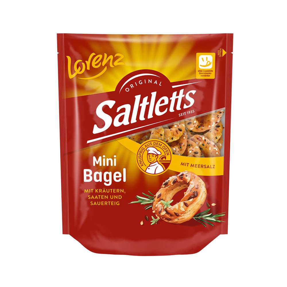 Produktabbildung Lorenz Saltletts Mini Bagel