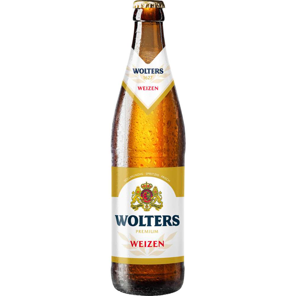 Produktabbildung Wolters Weizen Bier 5,3%