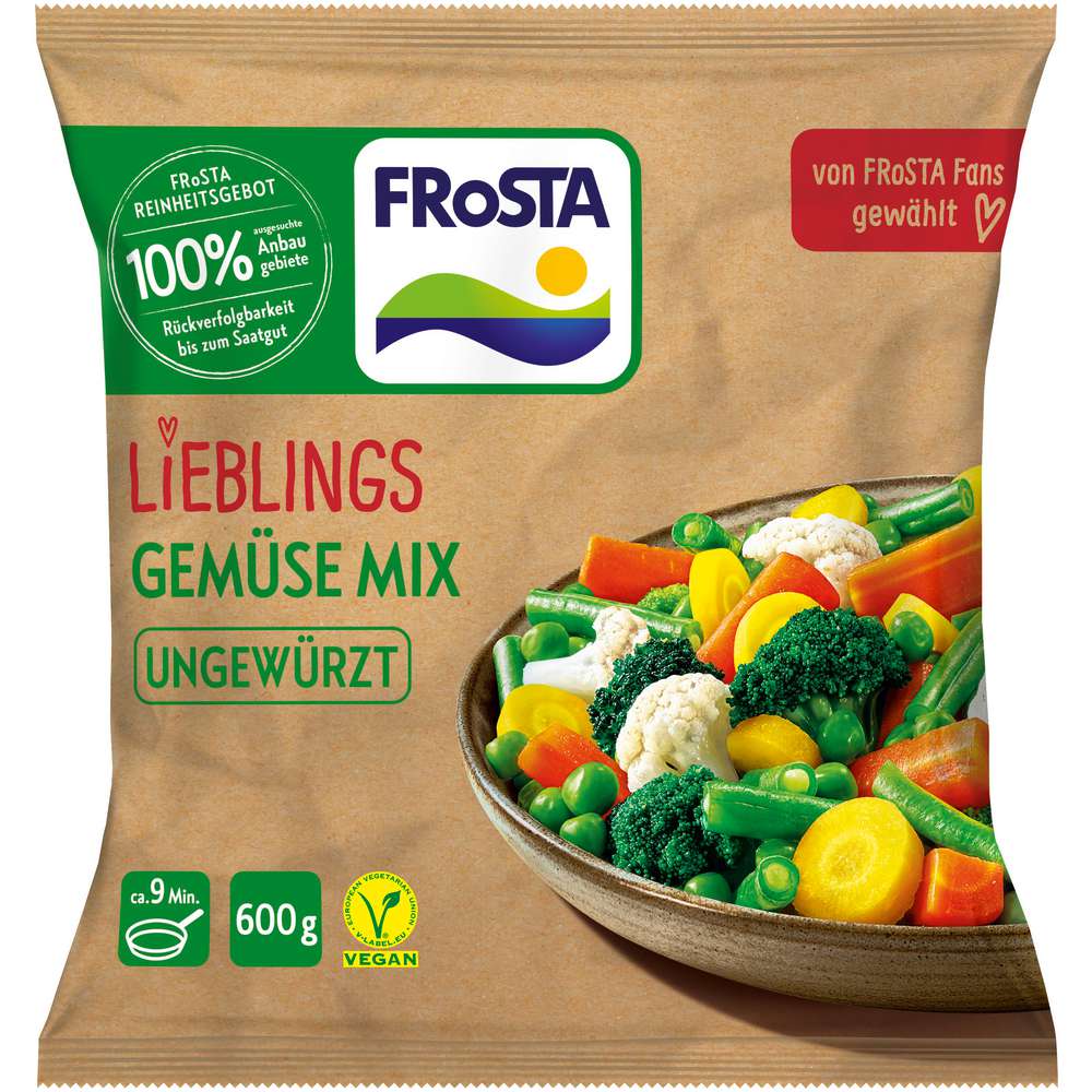 Produktabbildung Frosta Lieblingsgemüse-Mix, tiefgekühlt