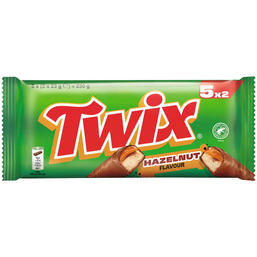 Produktabbildung Twix Schoko-Karamell-Riegel, Haselnuss
