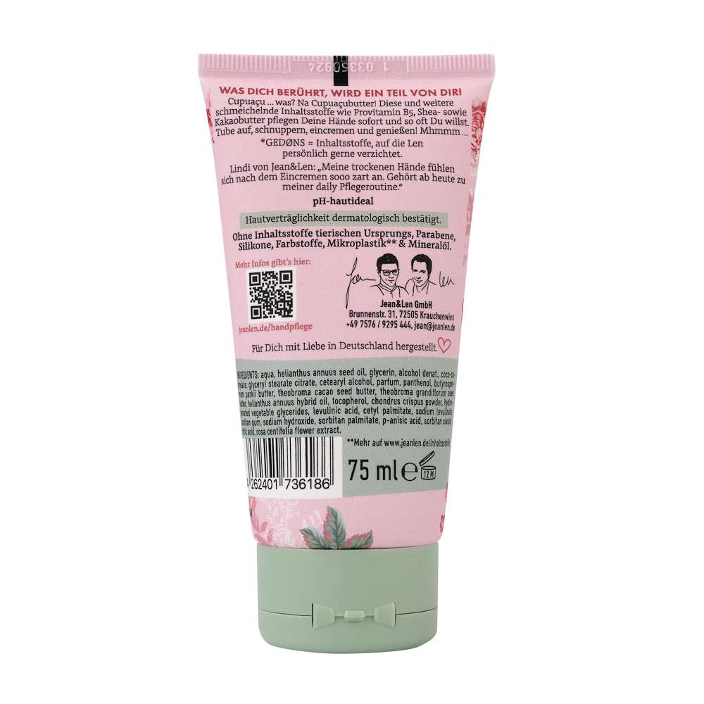 Produktabbildung Jean & Len Handcreme Pfingstrose/Litschi