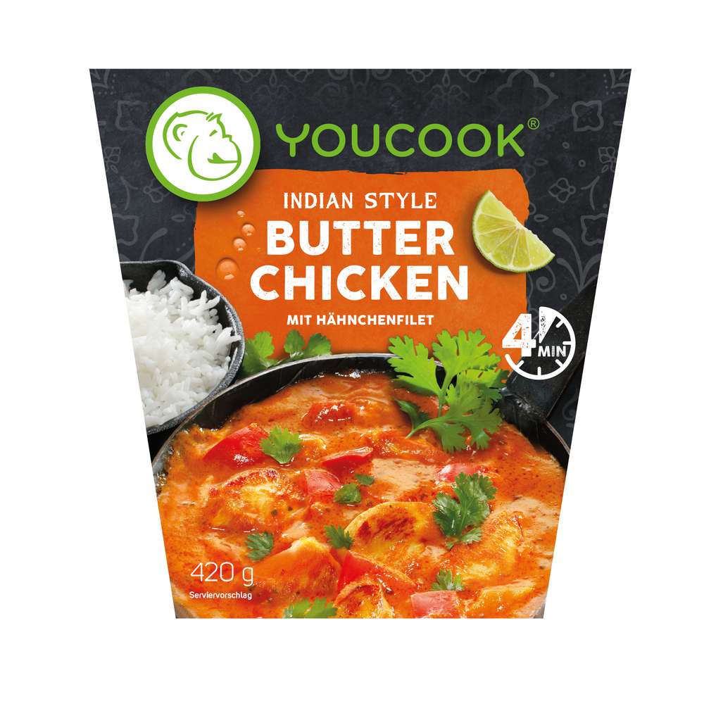 Produktabbildung Youcook Indian Style Butter Chicken