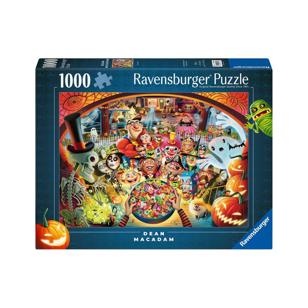 Produktabbildung Ravensburger Puzzle 1000T Trick or Treat