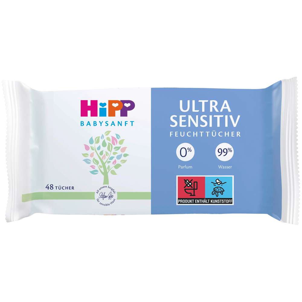 Produktabbildung Hipp Feuchttücher Babysanft, Sensitiv