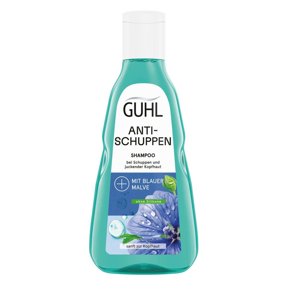 Produktabbildung Guhl Shampoo Anti-Schuppen, blaue Malve