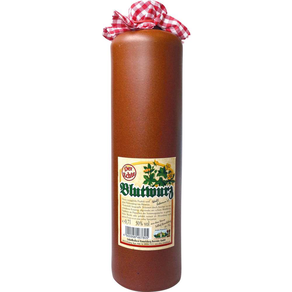 Produktabbildung Schloss Ramelsberg Blutwurz Kräuterlikör 50%