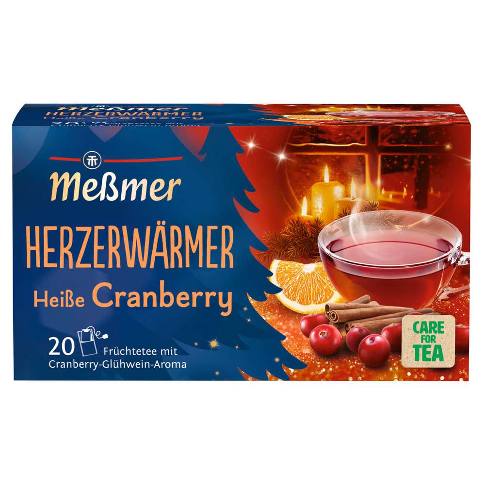 Produktabbildung Meßmer Tee Herzerwärmer, Heiße Cranberry