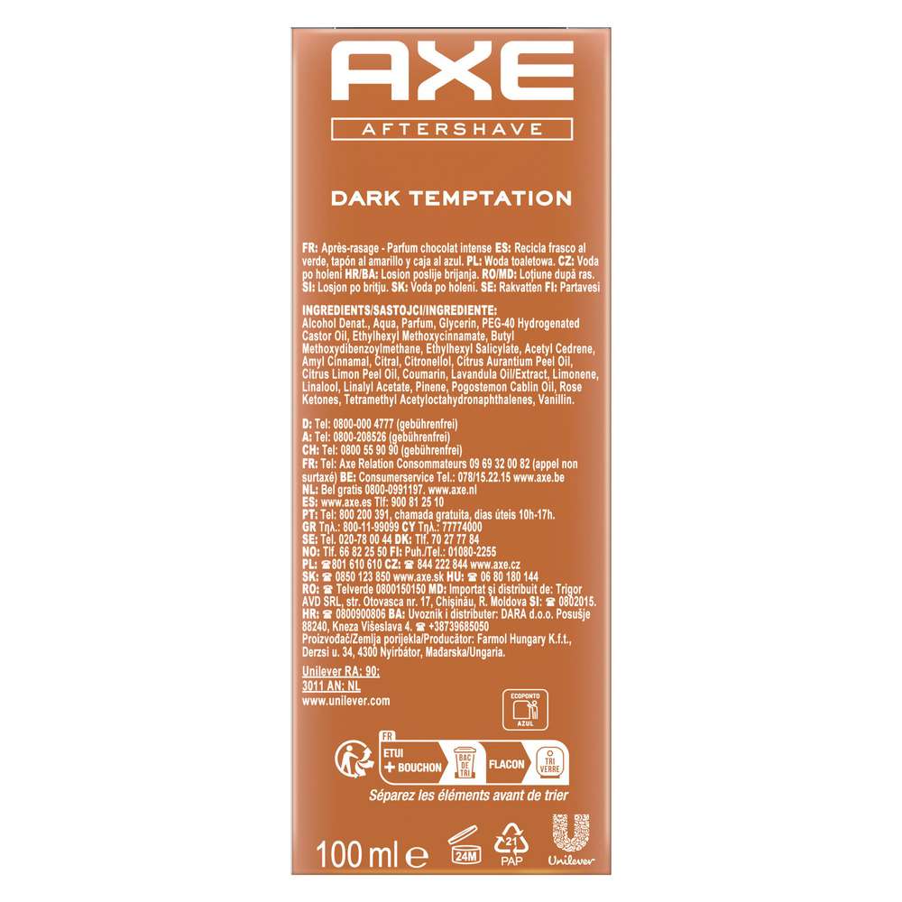 Produktabbildung Axe After Shave, Dark Temptation
