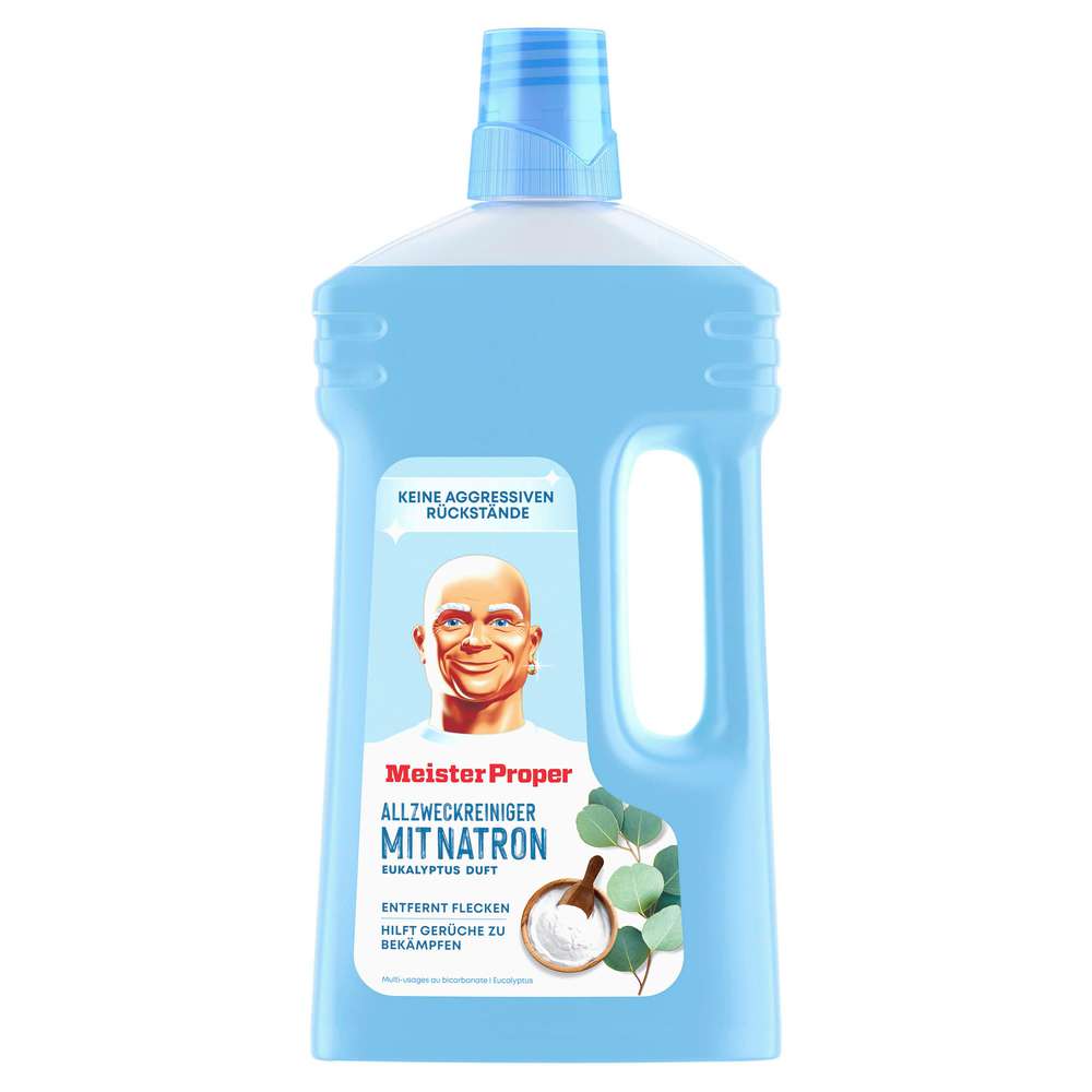 Produktabbildung Meister Proper Allzweckreiniger mit Natron, Eukalyptus Duft