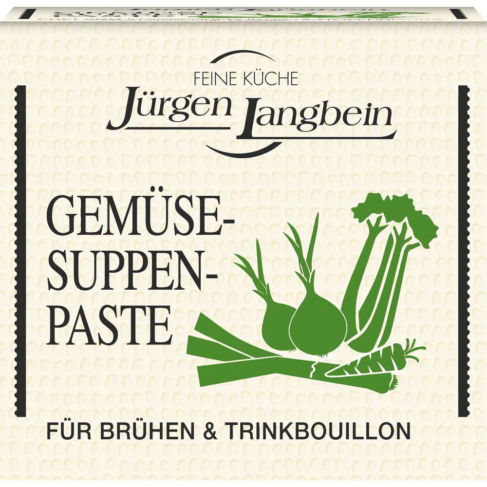 Produktabbildung Jürgen Langbein Gemüse-Suppen Paste