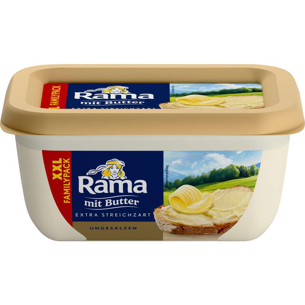 Produktabbildung Rama Rama mit Butter, ungesalzen