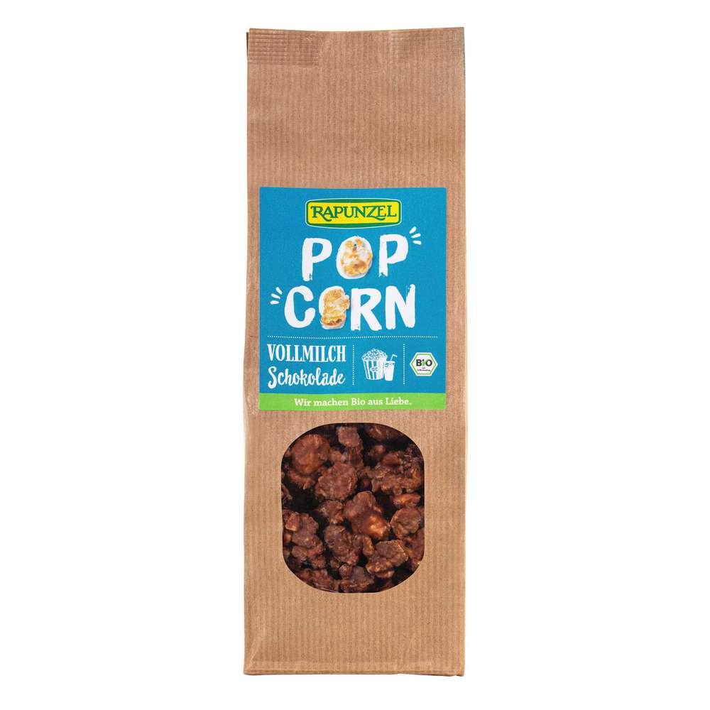 Produktabbildung Rapunzel Popcorn mit Vollmilchschokolade