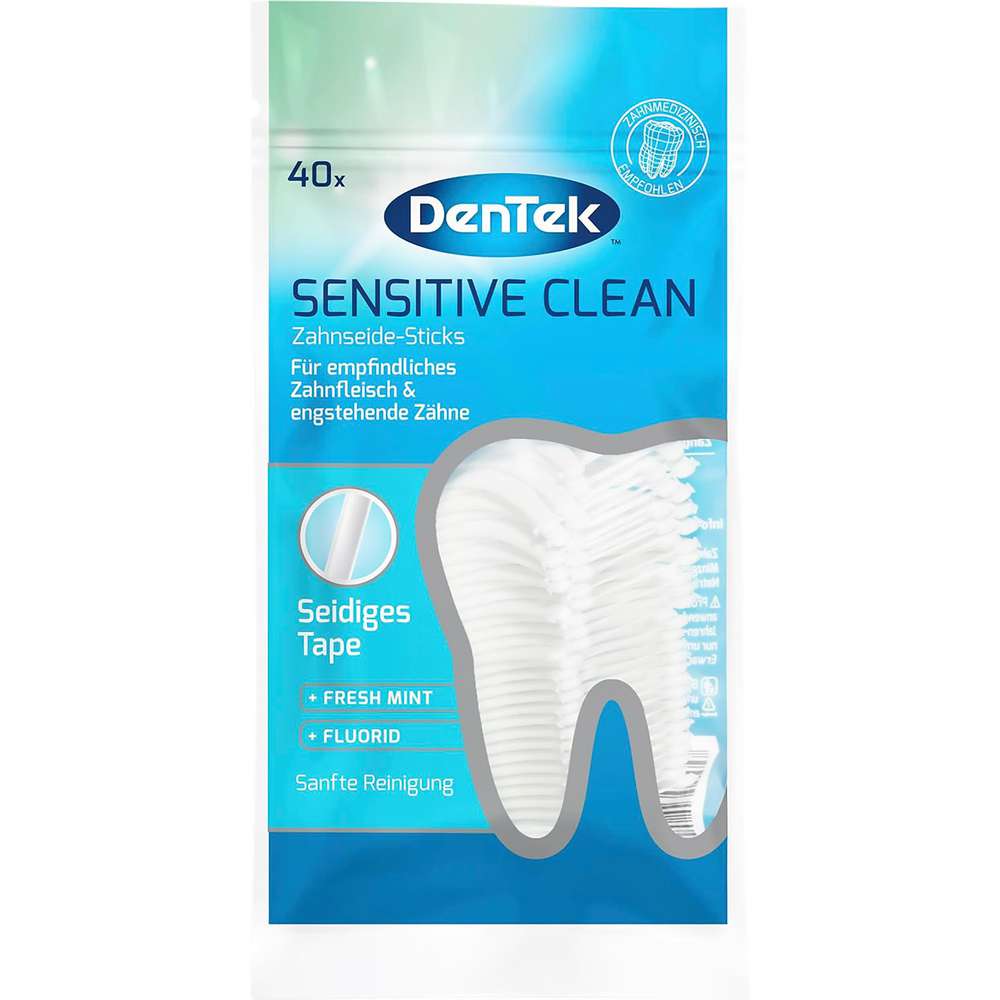 Produktabbildung DenTek Zahnseide-Sticks, Sensitive Clean
