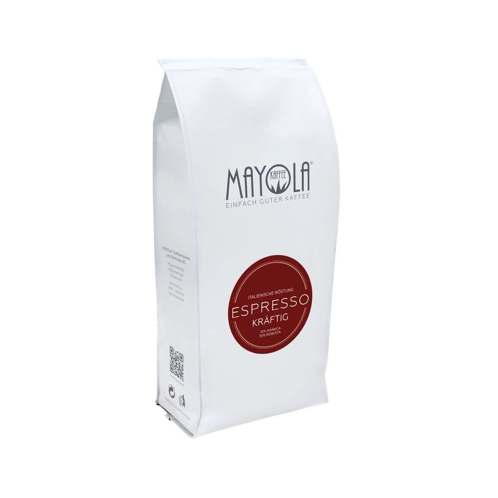 Produktabbildung Mayola Kräftiger Espresso, ganze Bohne