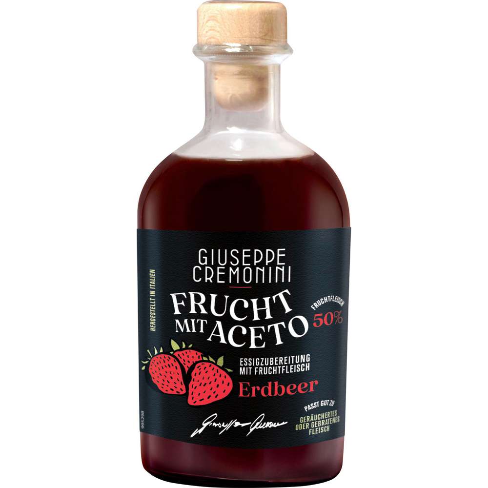 Produktabbildung Giuseppe Cremonini Frucht Aceto, Erdbeere