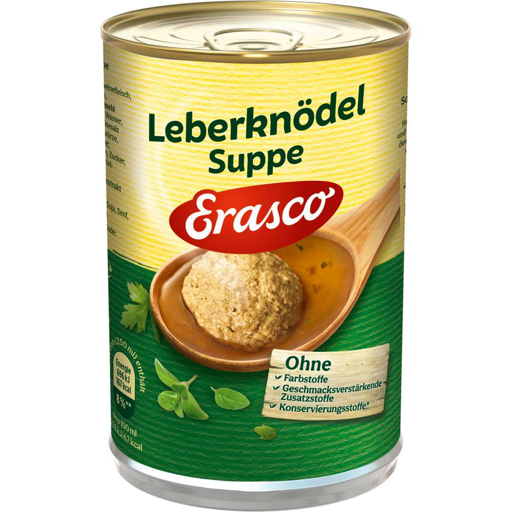 Produktabbildung Erasco Leberknödel Suppe