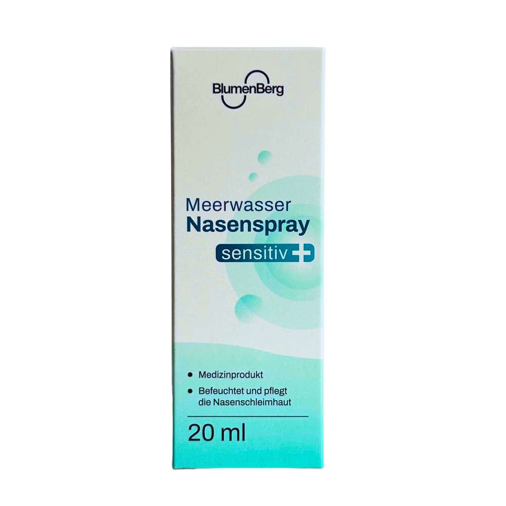 Produktabbildung BlumenBerg Meerwasser Nasenspray sensitiv +