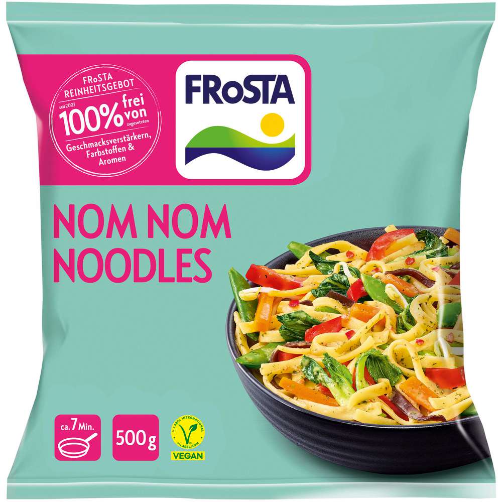 Produktabbildung Frosta Nom Nom Noodles Wok Style