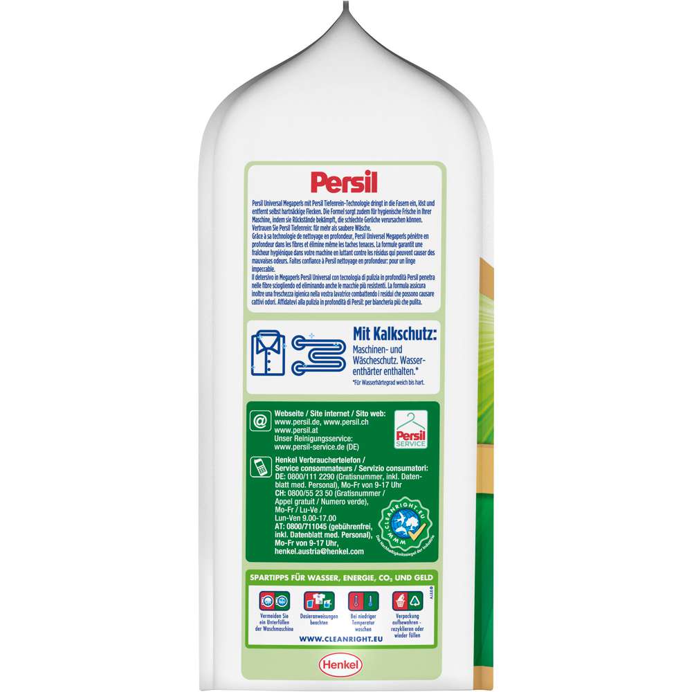 Produktabbildung Persil Universal-Waschmittel, Megaperls, Tiefenrein