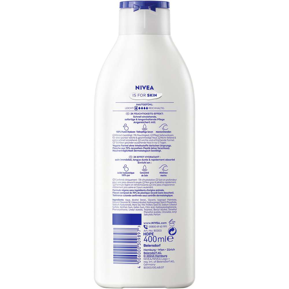 Produktabbildung Nivea Bodylotion Express