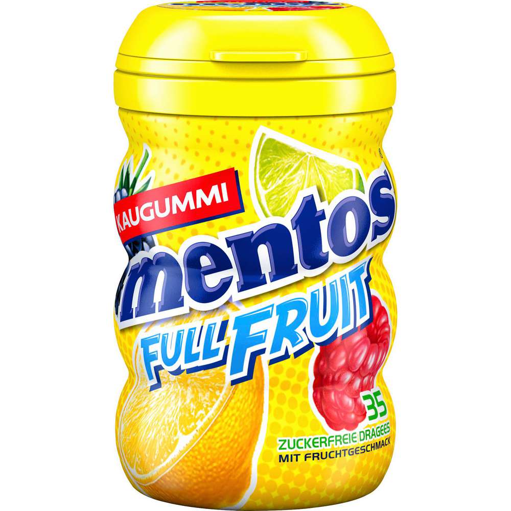 Produktabbildung Mentos Fruchtige Kaugummi-Dragees, zuckerfrei
