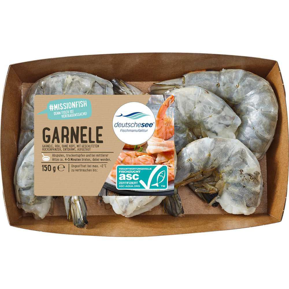 Produktabbildung Deutsche See Garnelen