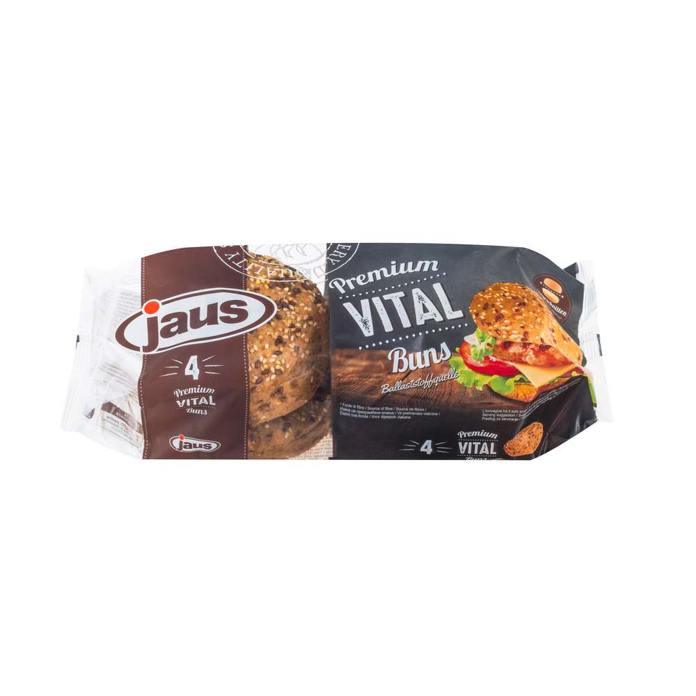 Produktabbildung Jaus Bakery Vital Buns, vorgeschnitten