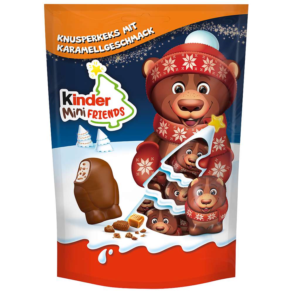 Produktabbildung Ferrero Kinder Mini Friends Knusperkeks mit Karamellgeschmack 