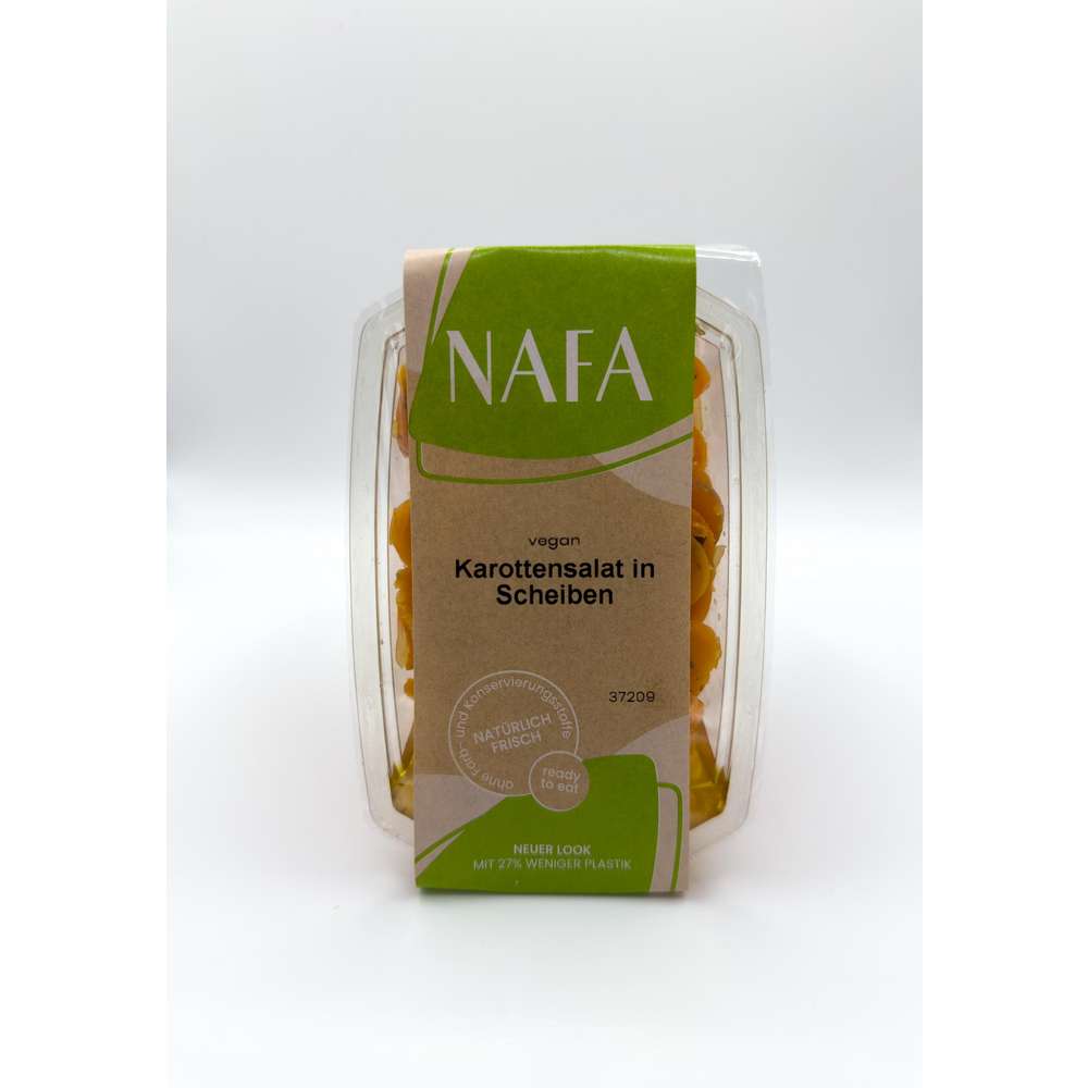 Produktabbildung NAFA Feinkost Karottensalat in Scheiben