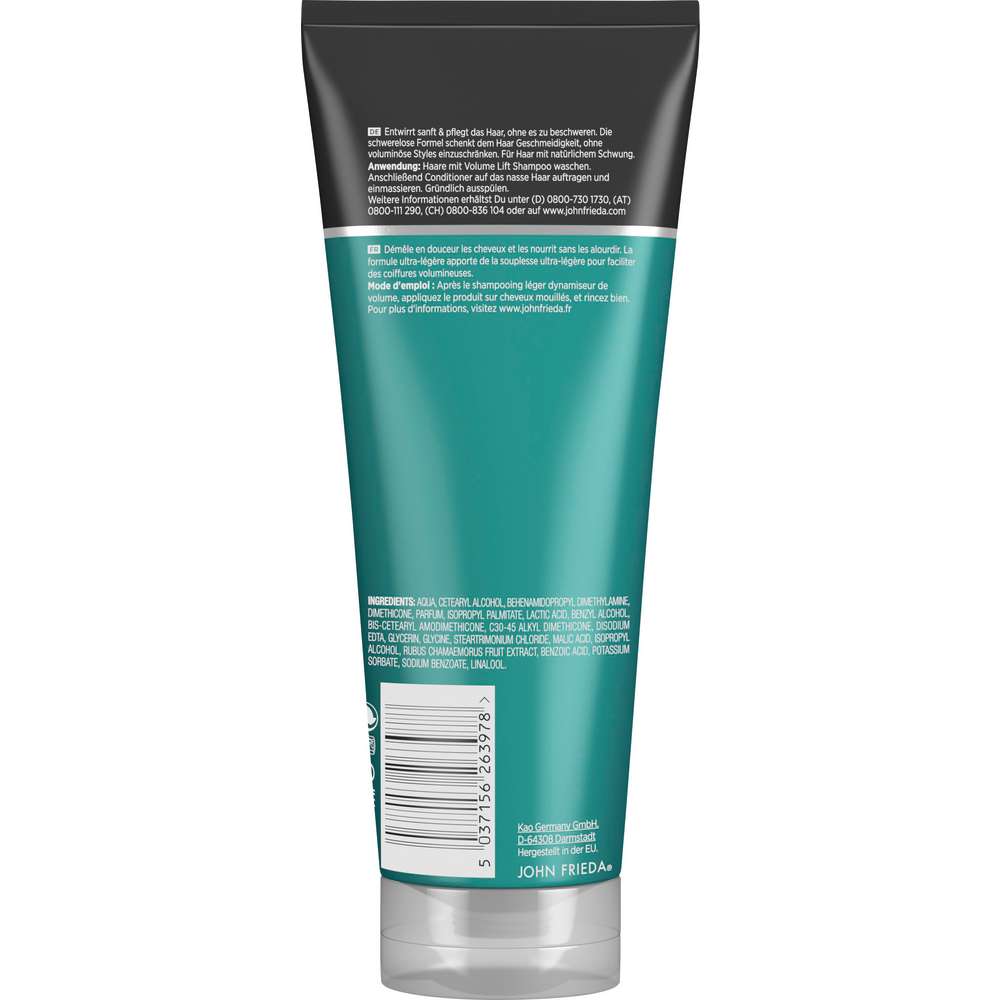 Produktabbildung John Frieda Conditioner Volume lift, nicht beschwerend