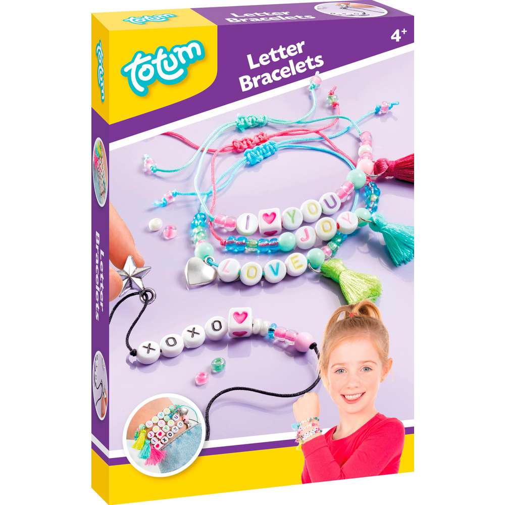 Produktabbildung totum Creativity Buchstaben-Armbändchen