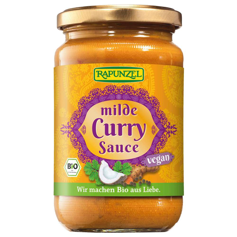 Produktabbildung Rapunzel Curry Sauce mild