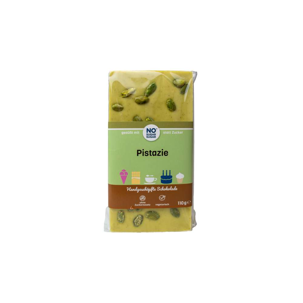 Produktabbildung No Sugar Tafelschokolade Pistazie