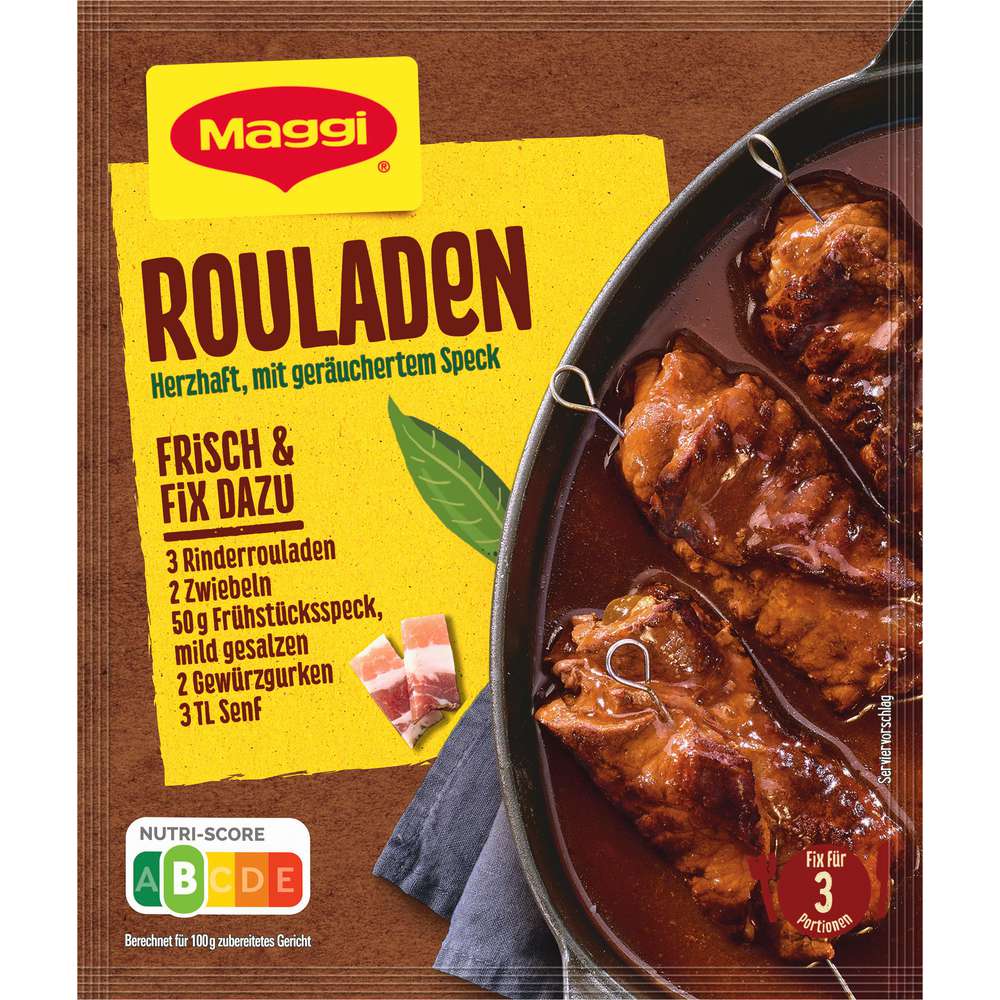 Produktabbildung Maggi Fix Rouladen