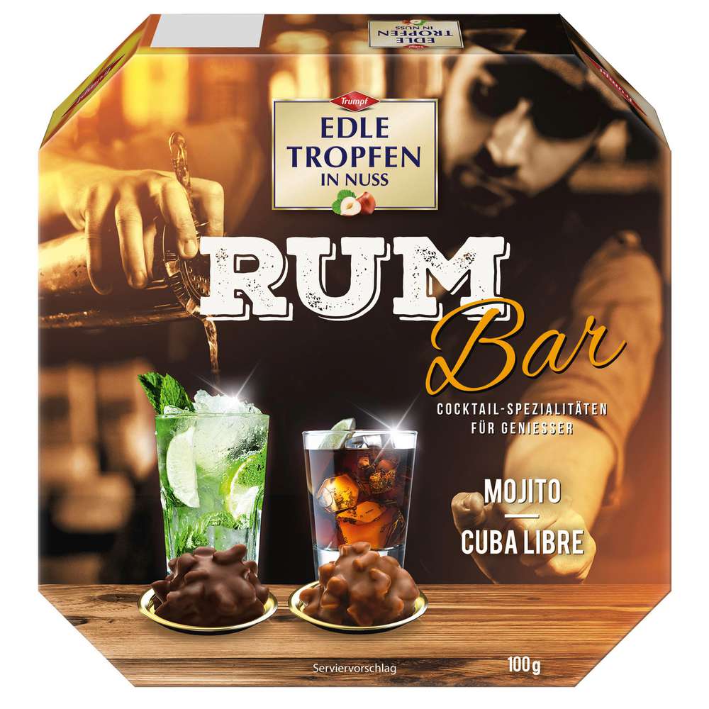 Produktabbildung Trumpf Pralinen Edle Tropfen, Rum Bar