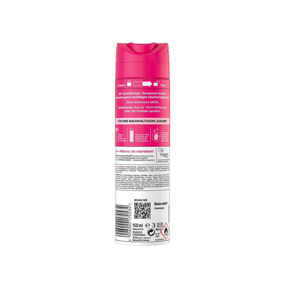 Produktabbildung 8x4 Deo Spray, Frozen Berry