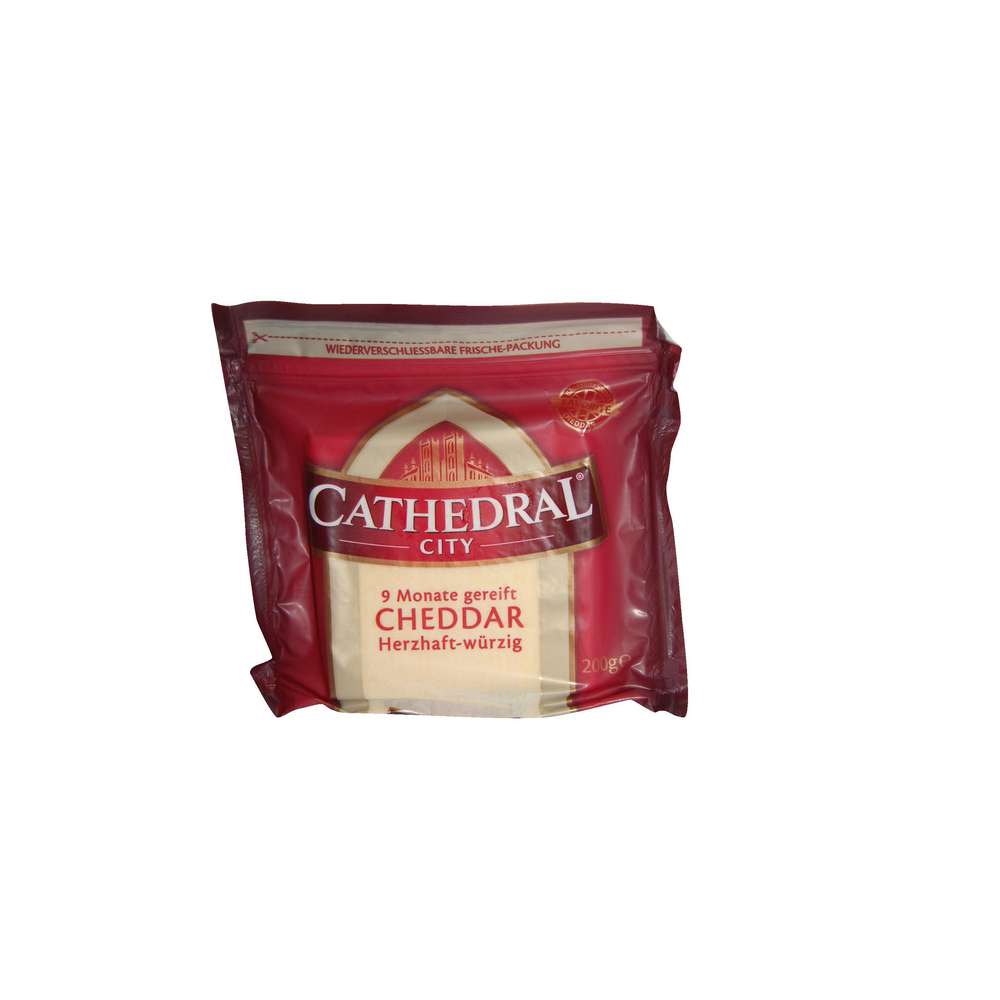 Produktabbildung Cathedral City Cheddar herzhaft-würzig, 9 Monate gereift