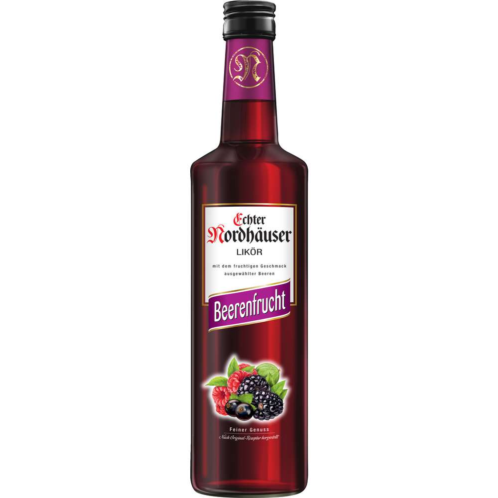 Produktabbildung Echter Nordhäuser Beerenfrucht Likör 18%