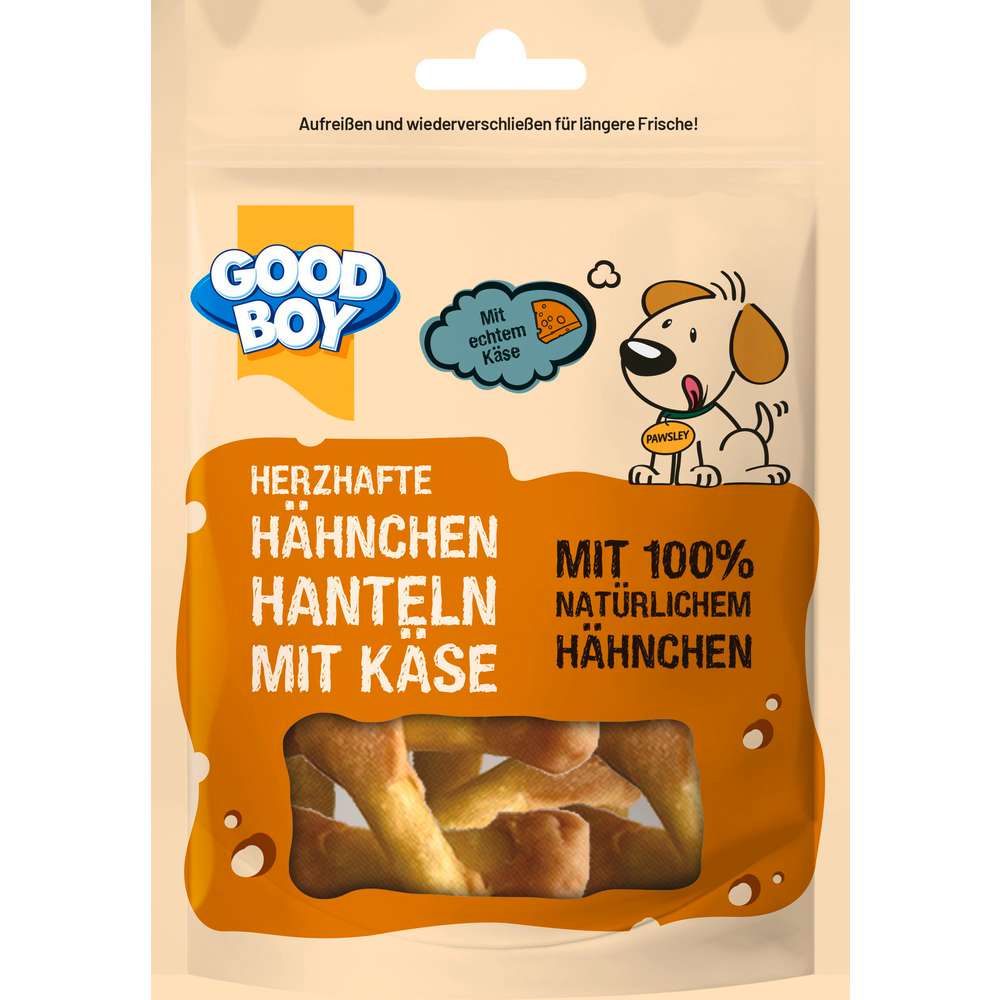 Produktabbildung Good Boy Hunde-Snack, Hähnchen Hanteln mit Käse