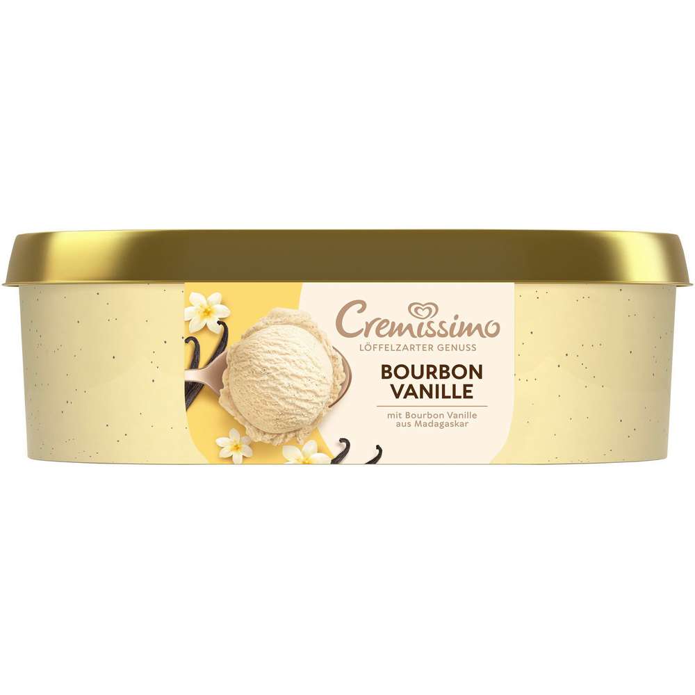 Produktabbildung Langnese Eis Cremissimo, Bourbon Vanille