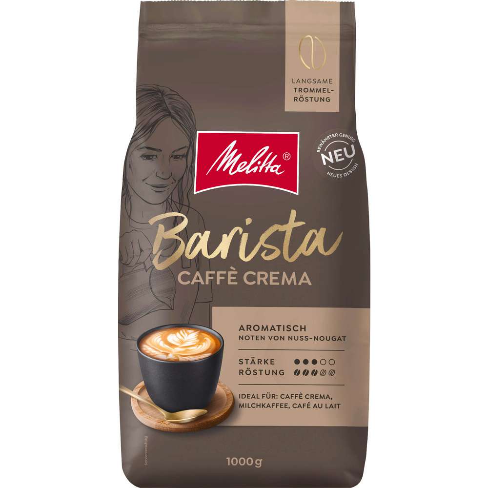 Produktabbildung Melitta Kaffee Barista Classic Crema