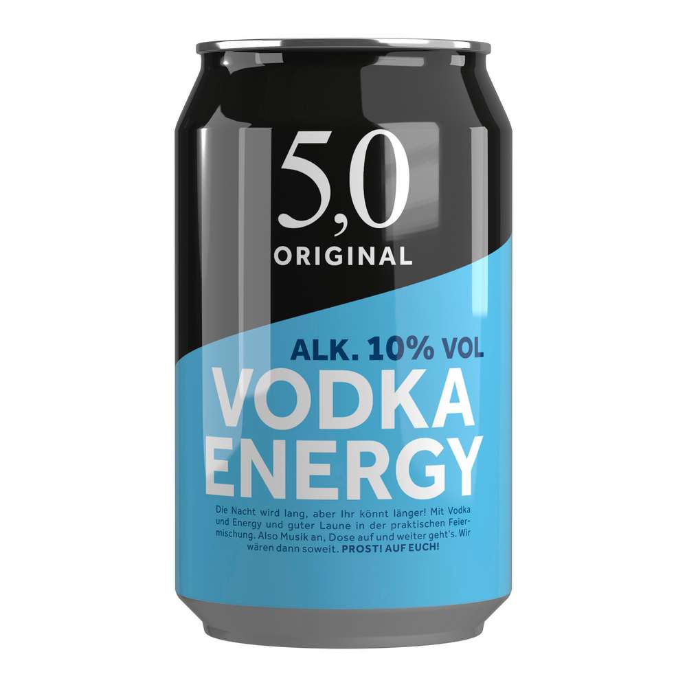 Produktabbildung 5,0 Original Vodka Energy 40%