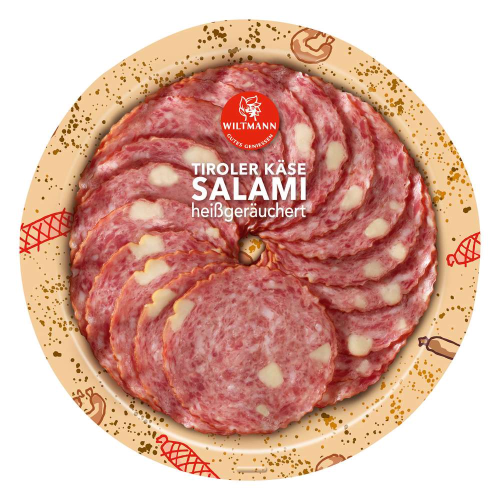 Produktabbildung Wiltmann Salami mit Tiroler Käse